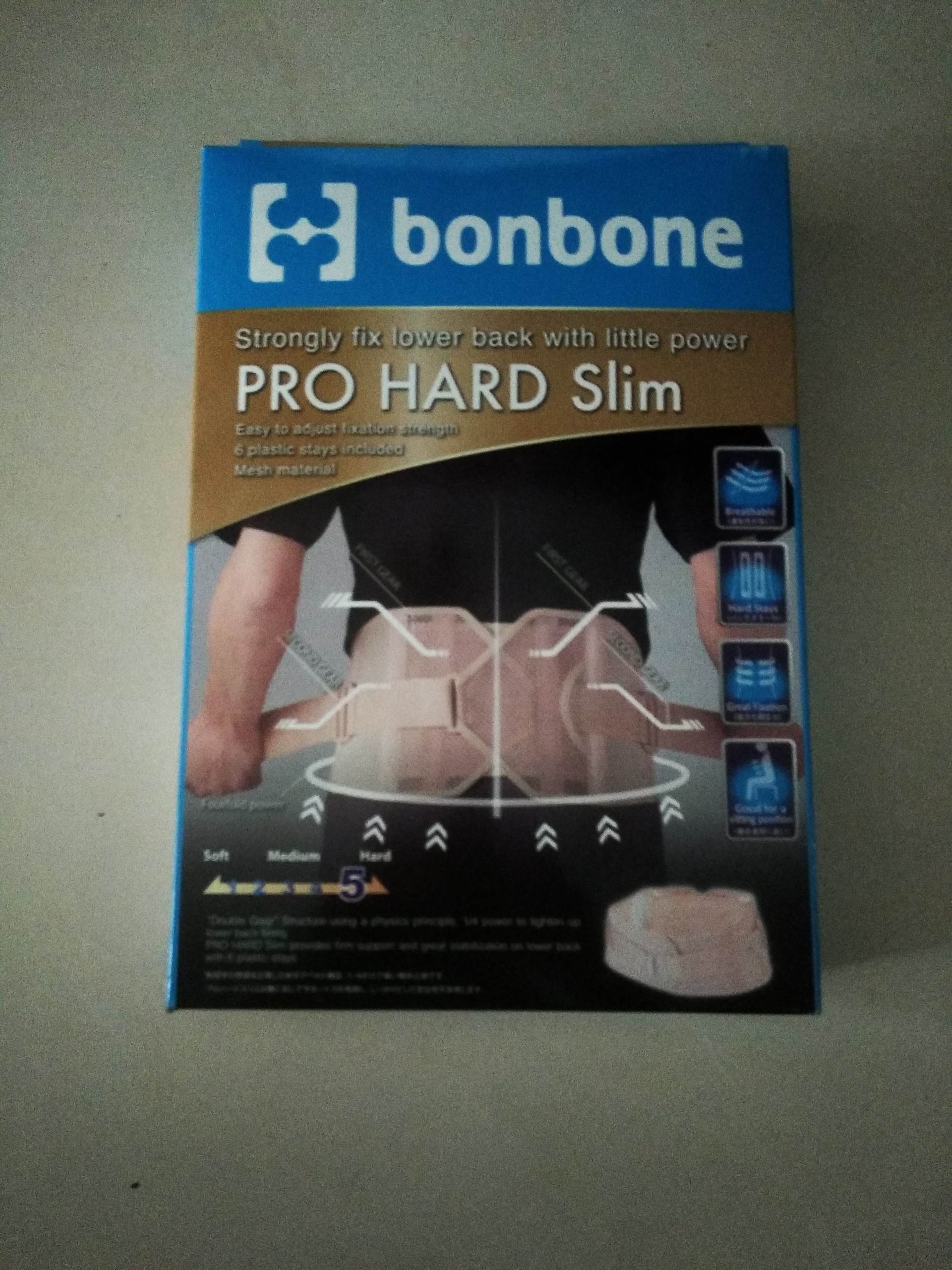 ĐAI CỐ ĐỊNH LƯNG PRO HARD SLIM (Bon Bone)