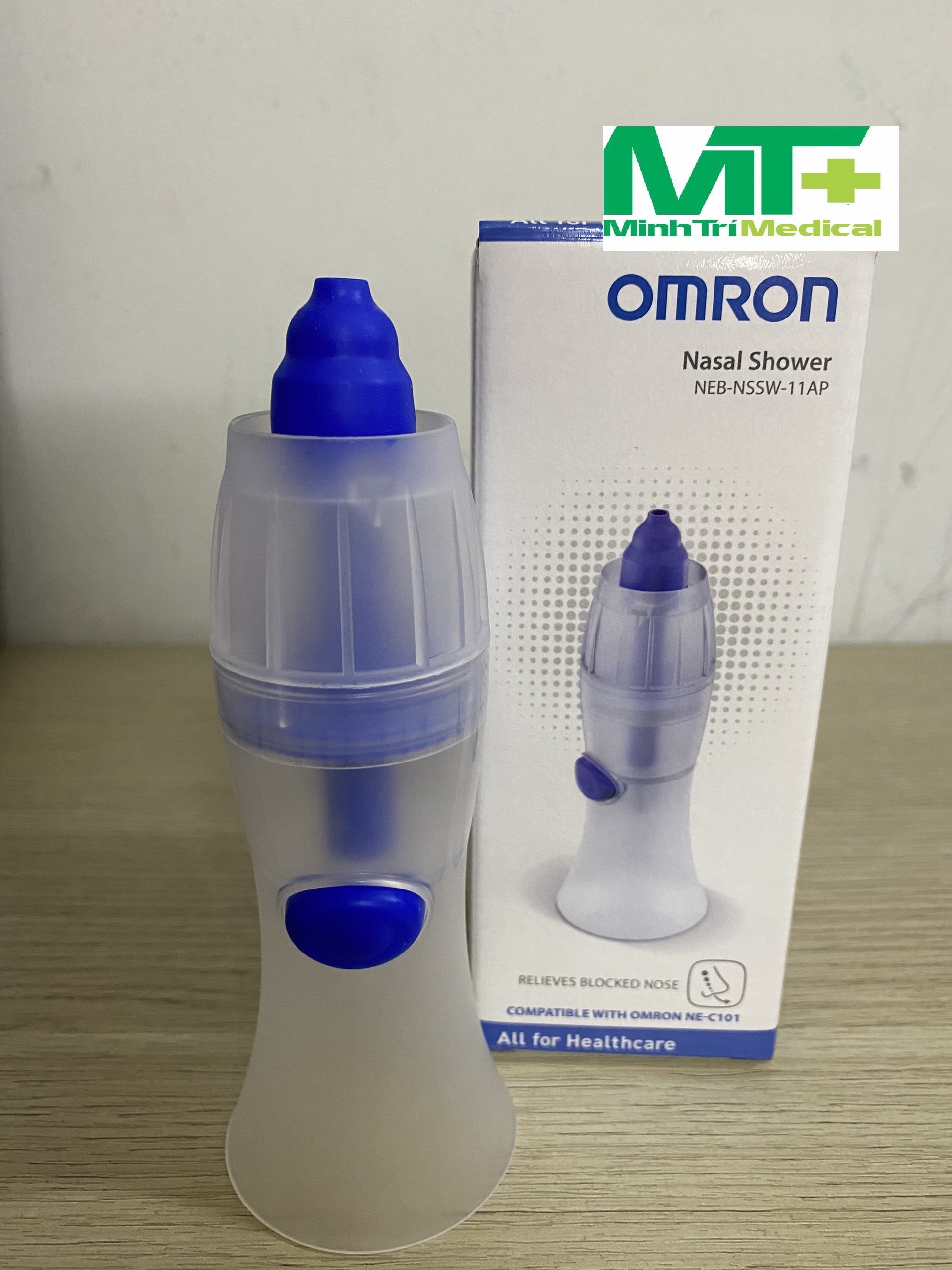 Dụng cụ rửa mũi OMRON dùng với máy xông khí dung OMRON