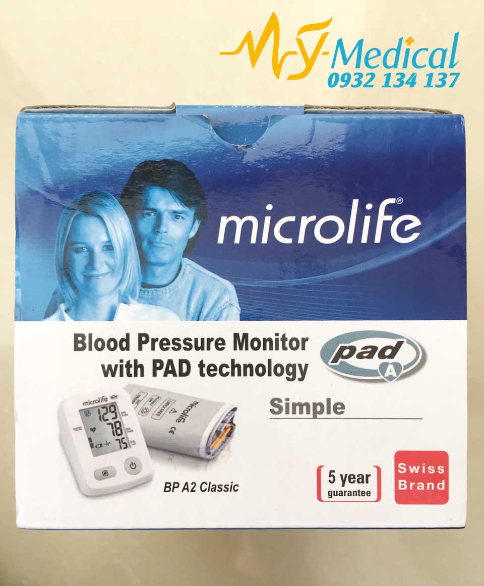 Máy đo huyết áp bắp tay Microlife BP A2 Classic