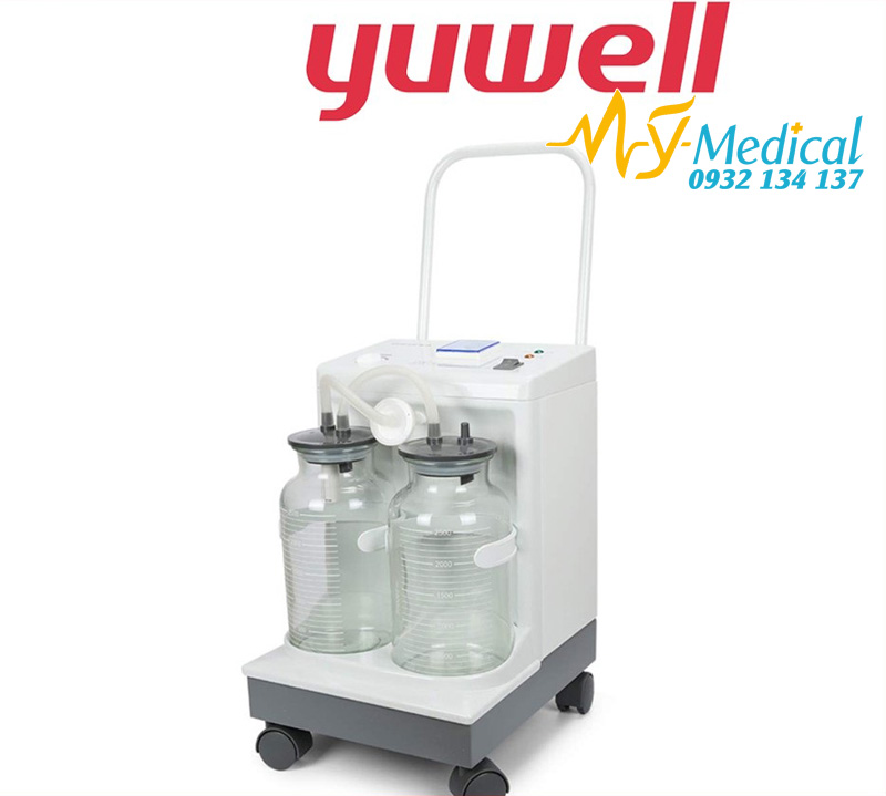 Máy hút dịch 2 bình Yuwell 7A-23D